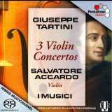 Giuseppe Tartini - 3 Violin Concertos (Salvatore Accardo, I Musici) '2010