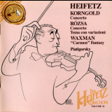 Jascha Heifetz - The Heifetz Collection, Vol.21: Korngold / Rozsa / Waxman '1994